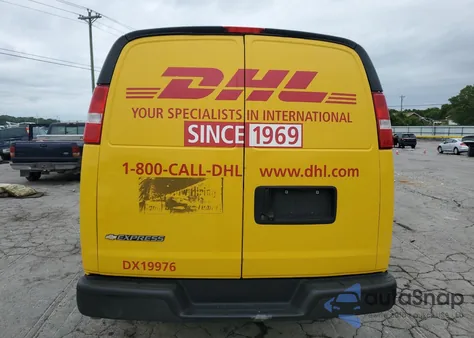 2020 Chevrolet Express G2500 from USA, damaged, VIN 1GCWGAFP5L1156677